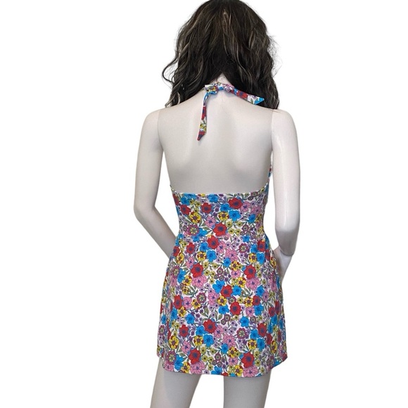 Draper James RSVP Floral Halter Swim Dress - Picture 5 of 15